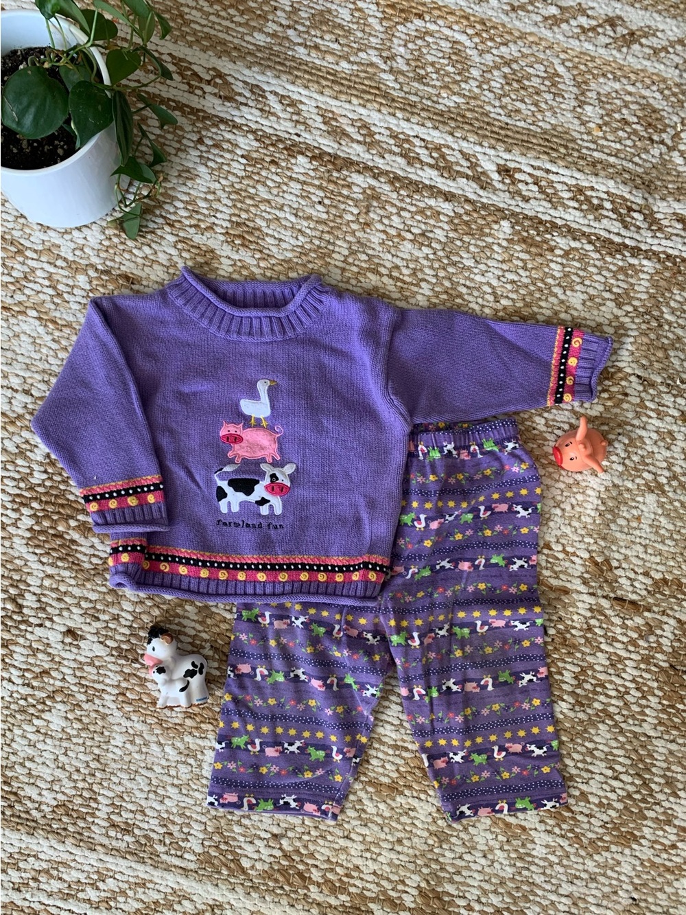 Vintage Zeddys Choice Farmland Fun set